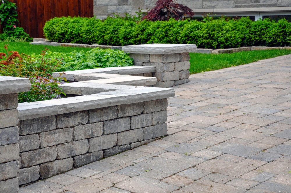 Hardscaping in Flour Bluff project 5