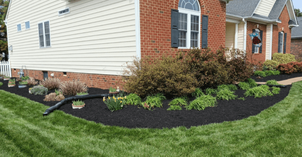 Mulch Installation in Flour Bluff project 4