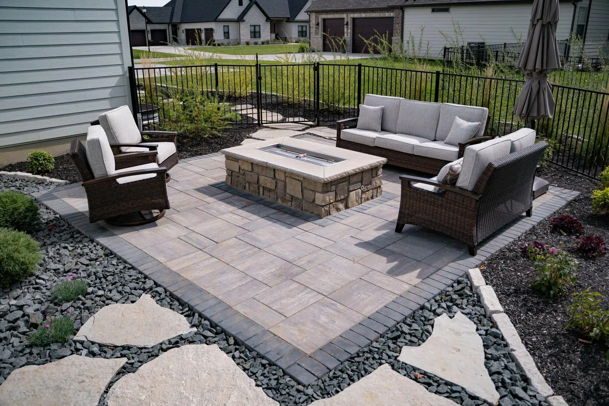 Patio Installation in Flour Bluff project 3