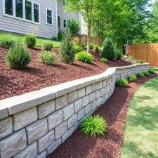 Retaining Wall Installation in Plano project 5
